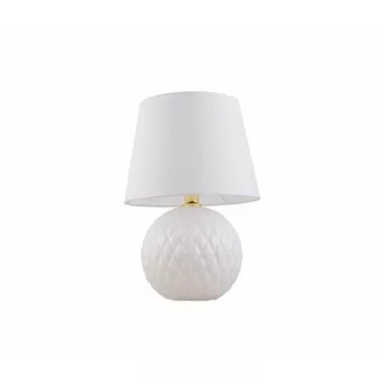 TK LIGHTING TABLE LAMP SANTANA 5593 1XE27 WHITE
