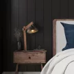 TK LIGHTING TABLE LAMP OSLO 5788 1XE27 BROWN