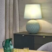 TK LIGHTING TABLE LAMP SANTANA 5903 1XE27 BLUE