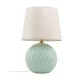 TK LIGHTING TABLE LAMP SANTANA 1XE27 BLUE/ECRU