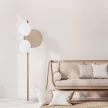 TK LIGHTING FLOOR LAMP PULSE 5960 3XE27 WH/BROWN