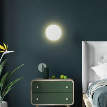 TK LIGHTING WALL LAMP LUNA 6009 2XG9 WHITE