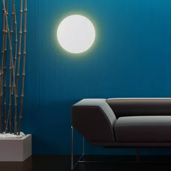 TK LIGHTING WALL LAMP LUNA 6011 4XG9 WHITE