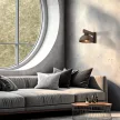 TK LIGHTING WALL LAMP OSLO 6279 1XE27 BROWN