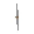 TK LIGHTING LED WALL LAMP FLASH 45W 4500K BROWN