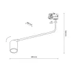 TK LIGHTING TRACK LIGHT TRACER 6477 GU10 WHITE