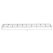 NEDES LED fénycsö armatúra 2 x T8 (120-cm) - TL301