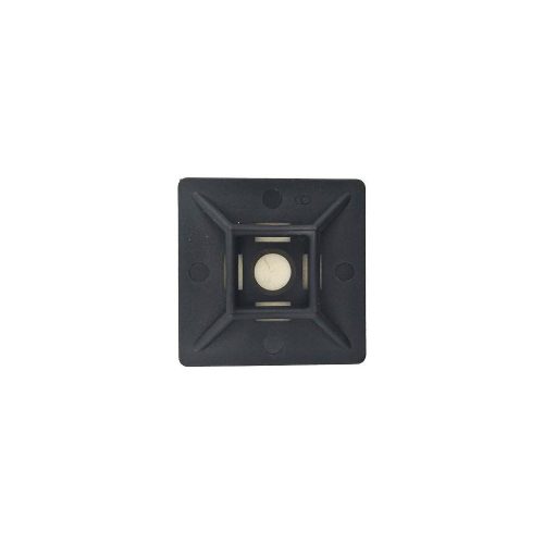 Nedes Öntapadós szalagtartó max 3,6mm fekete 100db-TMA1919/BK