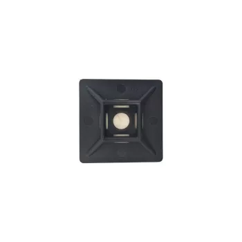   Nedes Öntapadós szalagtartó max 4,8mm fekete 100db-TMA2828/BK