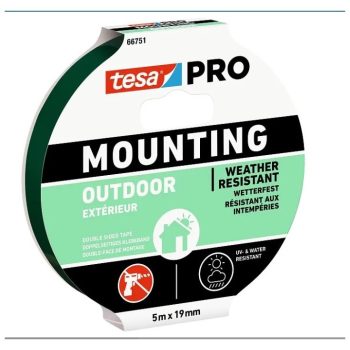   Tesa Mounting PRO kétoldalas rögzítő - Kültéri (5m x 19mm)