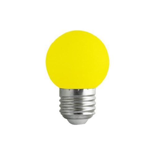 VITO Led Bulb Colorled G45 E27 2W Yellow 1501560 VITO