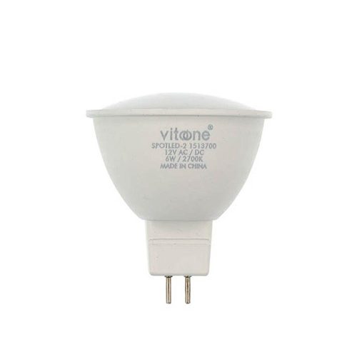 VITO Led Bulb Spotled-2 Gu5.3 Mr16 6W 528lm 6400K (Cool White) 12Vdc  1513720 VITO