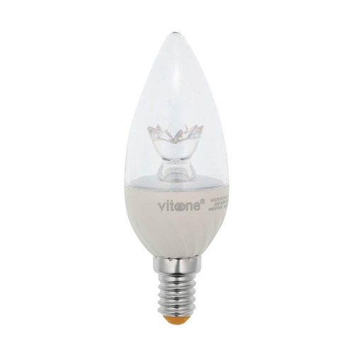 VITO Led Bulb Microstar-2 Candle C37 E14 6W 414lm Clear Dimmable 2700K (Warm White) 1513820 VITO
