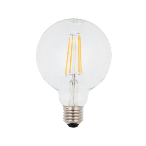 VITO Led Filament Bulb Ledisone-2-Clear Globe G95 8W 976lm E27 2700K (Warm White) 1514610 VITO