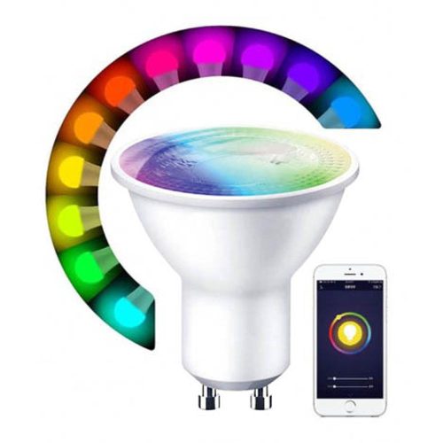 VITO Smart Led Bulb Saga Gu10 6W 450lm Rgb+Cct Wifi  1518710 VITO