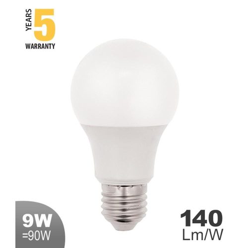 VITO High Lumen Led Bulb Supreme A60 E27 9W 1296lm  6400K (Cool White) 1519590 VITO