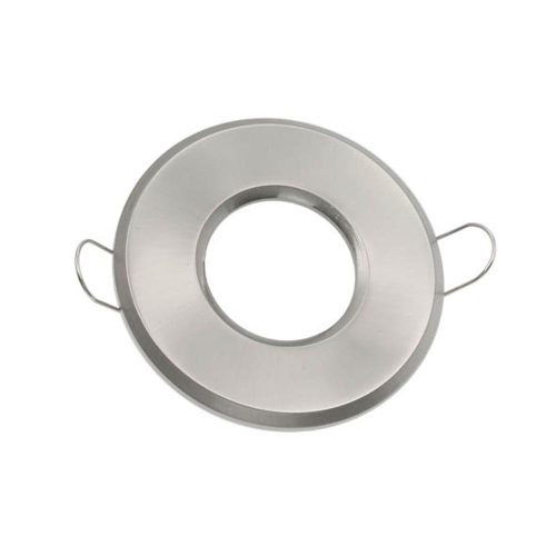 VITO Recessed Spot For Bathroom Horizon Mr16 Nickel Mat Ip44 Φ82X25mm 2011490 VITO