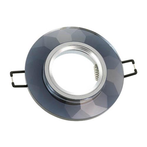 VITO Spot Light Fixture Recessed Mounted Palace-01 Round Black Gu5.3 Mr16  2012110 VITO