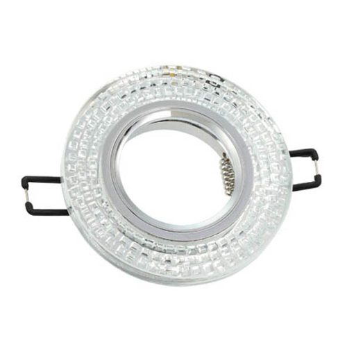VITO Spot Light Fixture Recessed Mounted Round Palace-02 Gu5.3 Mr16 Chrome With Glass Φ95X22mm 2012140 VITO