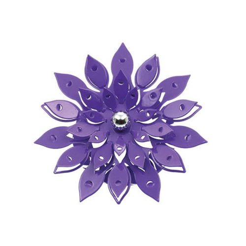 VITO Led Spot Light Fixture Recesssed Mounted Formato F2 Flower 3W 240lm 4200K (Natural White) Φ125X65mm Purple 2012400 VITO