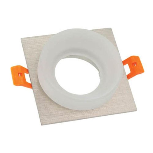 VITO Spot Light Fixture Recesssed Mounted Donna 01 Square Gu10 92X92X45mm Nickel  2012810 VITO