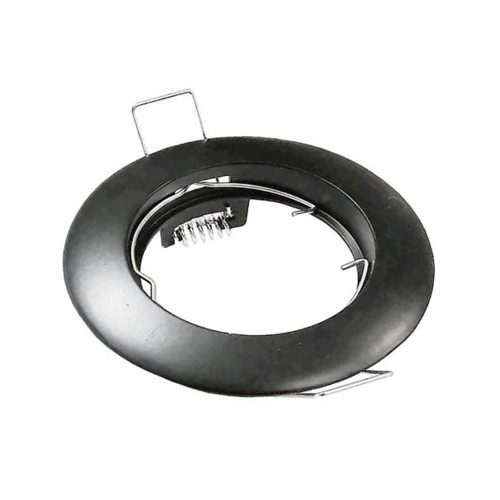 VITO Spot Light Fixture Recesssed Mounted Metallica R Round Gu10 Φ80mm Black  2012910 VITO