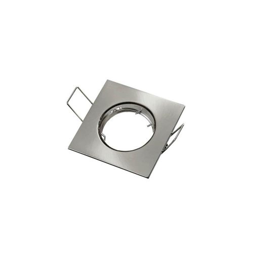 VITO Spot Light Fixture Recesssed Mounted Metallica S Square Gu10 80X80mm Nickel Mat  2012950 VITO