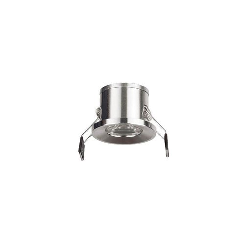 VITO Led Spot Light Fixture Recesssed Mounted Rita 2 Round 1W 105lm 6000K (Cool White) Φ53X30mm Chrome 2021590 VITO