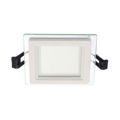 VITO Led Square Panel Downlight Recessed Mounted With Glass Lena-Sg 100X100X40mm 6W 570lm 4000K (Natural White)  2023500 VITO