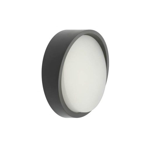 VITO Led Outdoor Bulkhead Ori-Ch 12W 840lm 4000K (Natural White) Ip65 Φ160X74mm Grey 2025970 VITO