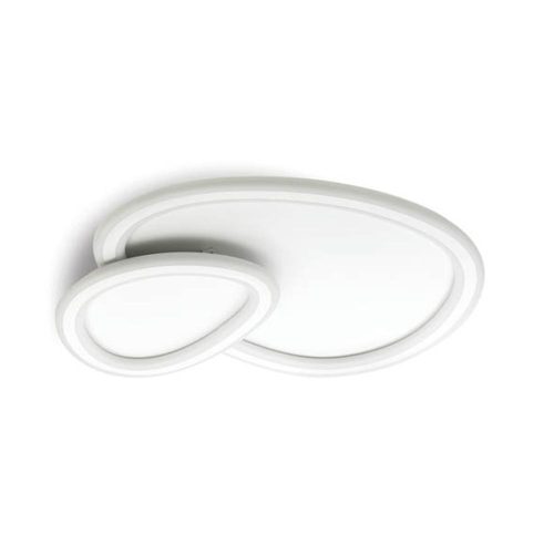 VITO Led Ceiling Irregular Shape Lighting Fixture Ring 64 480*400*H70 64W 3Xcct-Dip Switch White 2026280 VITO