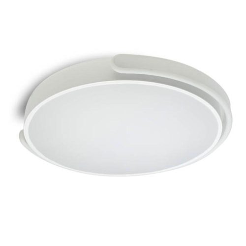 VITO Led Ceiling Round Lighting Fixture Finesse R4-45 Φ480*H50 60W 3Xcct-Dip Switch White 2026290 VITO