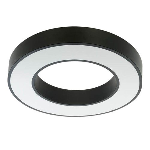 VITO Led Pendant Round Lighting Fixture Finesse D-45 Φ500*H70 45W 3Xcct-Dip Switch Black 2026300 VITO
