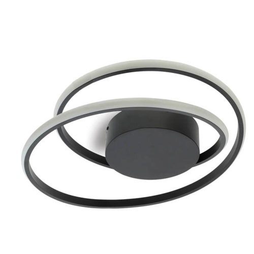 VITO Led Surface Mounted Lighting Fixture Ring 38 Φ460*H120 38W 3Xcct-Dip Switch Black 2026370 VITO
