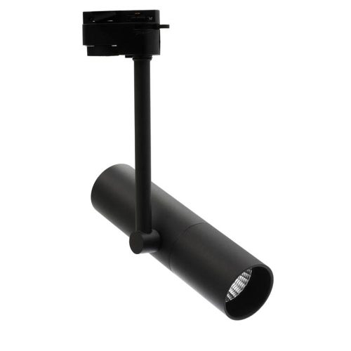 VITO Led Track Light Monophase Sun-P2 12W 876lm Cob 15° 4500K (Natural White)  Black 2101670 VITO