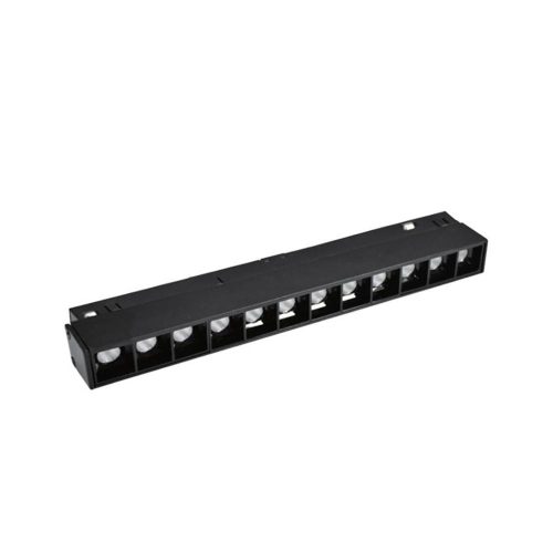 VITO Led Magnetic Track Light Linear Magna-H S2 12W 960lm 3000K (Warm White) 36° 220X22X43mm 48V Black 2102081 VITO