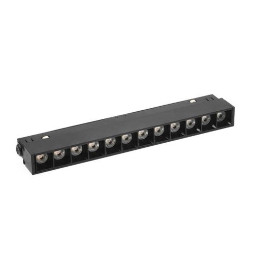 VITO Led Magnetic Track Light Linear Magna-S2 18W 1476lm 4000K (Natural White) 36⁰ 330X22X25mm 48V Black 2102110 VITO