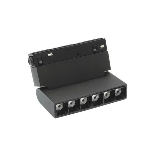 VITO Led Magnetic Track Light Rotateable Magna-S3 6W 480lm 3000K (Warm White) 36⁰ 110X22X110mm 48V Black 2102180 VITO