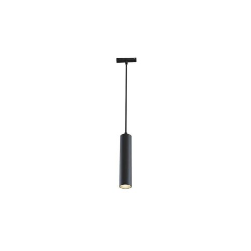 VITO Led Magnetic Track Light Pendant Magna-S5 12W 960lm 3000K (Warm White) 24⁰ Φ40X300mm 48V Black 2102220 VITO