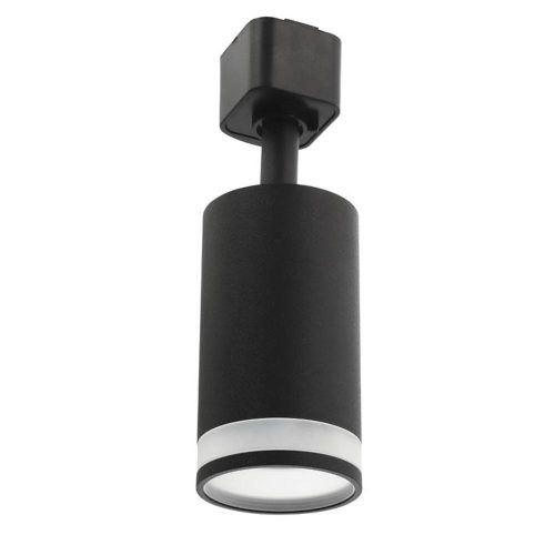 VITO Track Light Gu10 Monophase Black & Transparent Lumo T Φ55X100mm 2102260 VITO