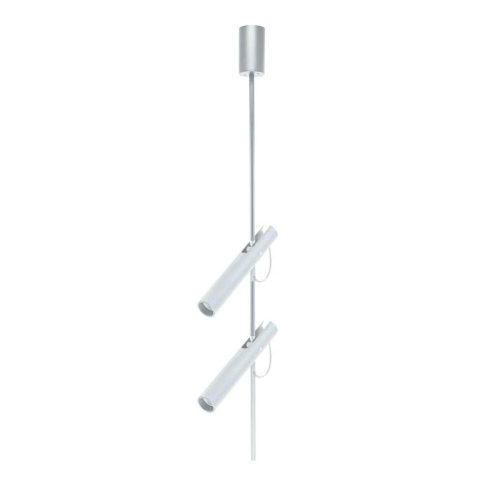 VITO Spot Light Fixture Surface Mounted Climber-2 Φ45*H265 2X7W Cob 3000K White L1.3M 2102560 VITO