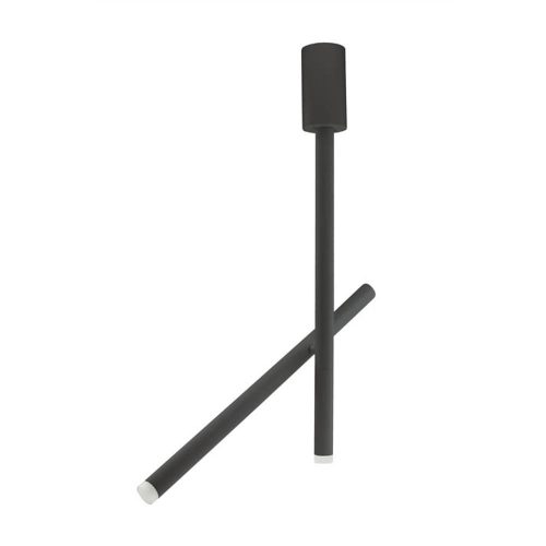 VITO Spot Light Fixture Surface Mounted Acrobat Φ25*H430 2X5W Cob 3000K Black L0.6M 2102600 VITO
