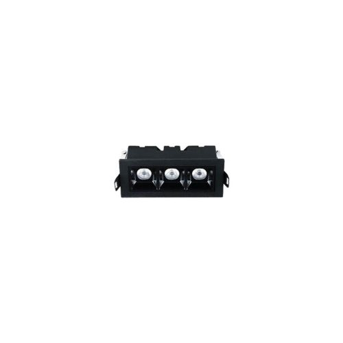 VITO Spot Light Fixture Recessed Icecube-6 6W 564lm 3000K (Warm White) 97X45mm Black 2102950 VITO