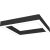 VITO Led Linear Fixture Square Surface Mounted Or Pendant Profiled-Ps 900X900X80mm 80W 4000K (Natural White) 9648lm Black 2423410 Vit