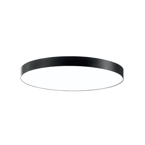 VITO Led Linear Fixture Disc Surface Mounted Or Pendant Profiled-Pr Φ600X80mm 50W 3000K (Warm White) 7800lm Black 2423640 VITO