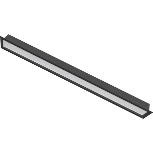 VITO Led Recessed Linear Fixture Recessed Mounted Profiled-Rl1 65X45X590mm 20W 4000K (Natural White) 2100lm Black 2424940 VITO