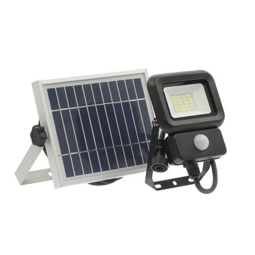 VITO Solar Led Floodlight Solis 10W 700lm 6000K (Cool White) 3,7V 2200Mah Ip65 Black 3021960 VITO