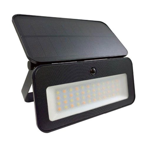 VITO Solar Led Floodlight Atakama 20W 1200lm 3Xcct 18651 Li Ion 3.7V 2600 Mah Ip65 Black  3022510 VITO