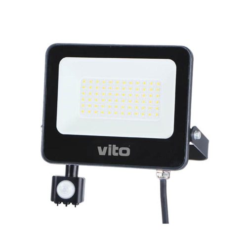 VITO Led Floodlight Sava-S With Pir Sensor 50W 5000lm 6000K Ip65 3022730 VITO