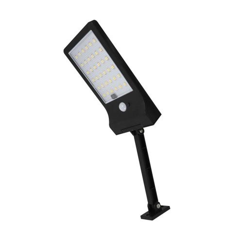 VITO Solar Led Floodlight Solight F 3W 440lm 6400K (Cool White) With Photo & Pir Sensor 18650 3,7V 1800Mah Ip44 Black 3210190 VITO